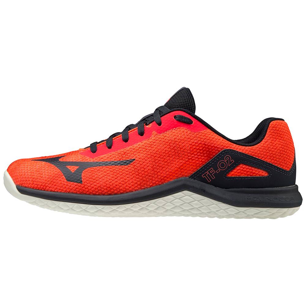 Deportivas Mizuno TF-02 Hombre Rojas/Negras España BQSO-65472